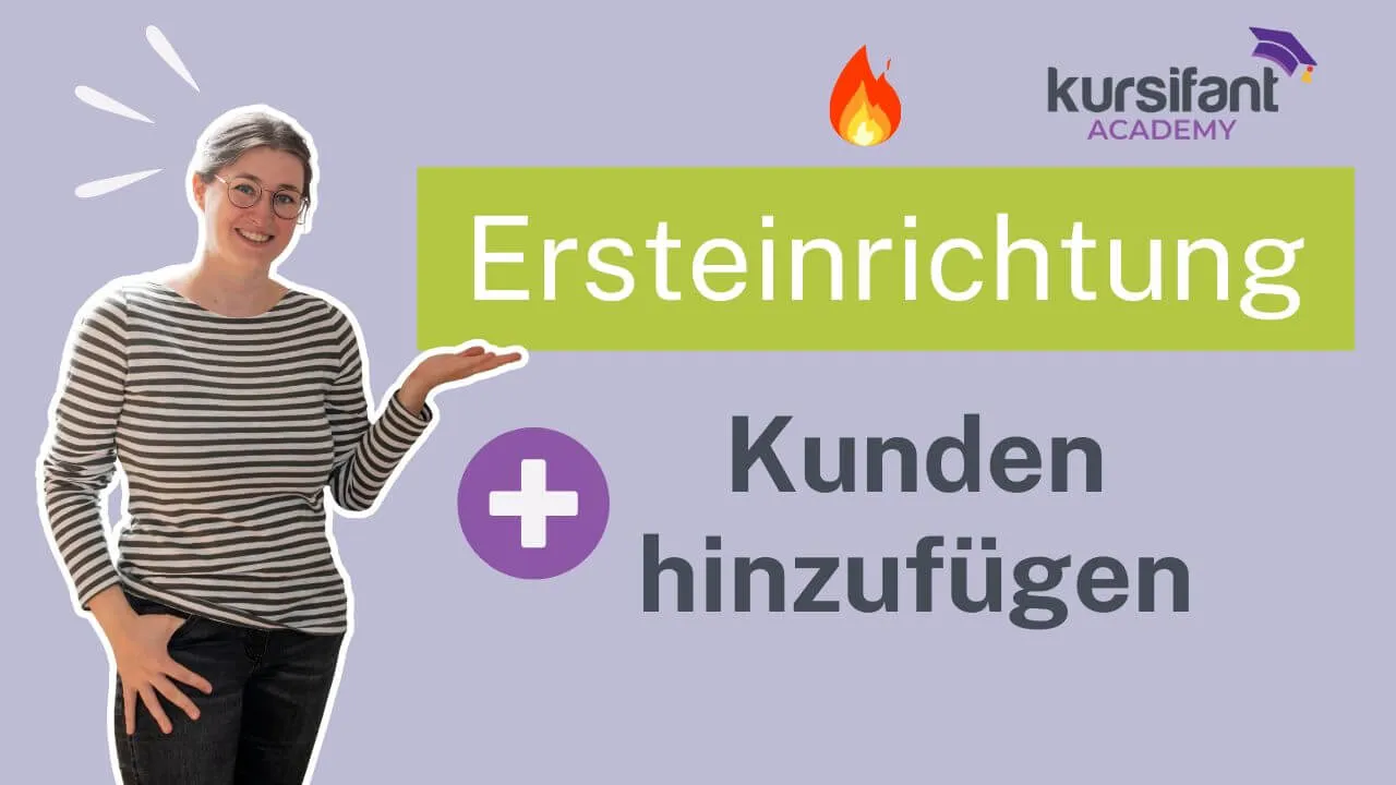 Videoanleitung: Teilnehmer in kursifant einladen