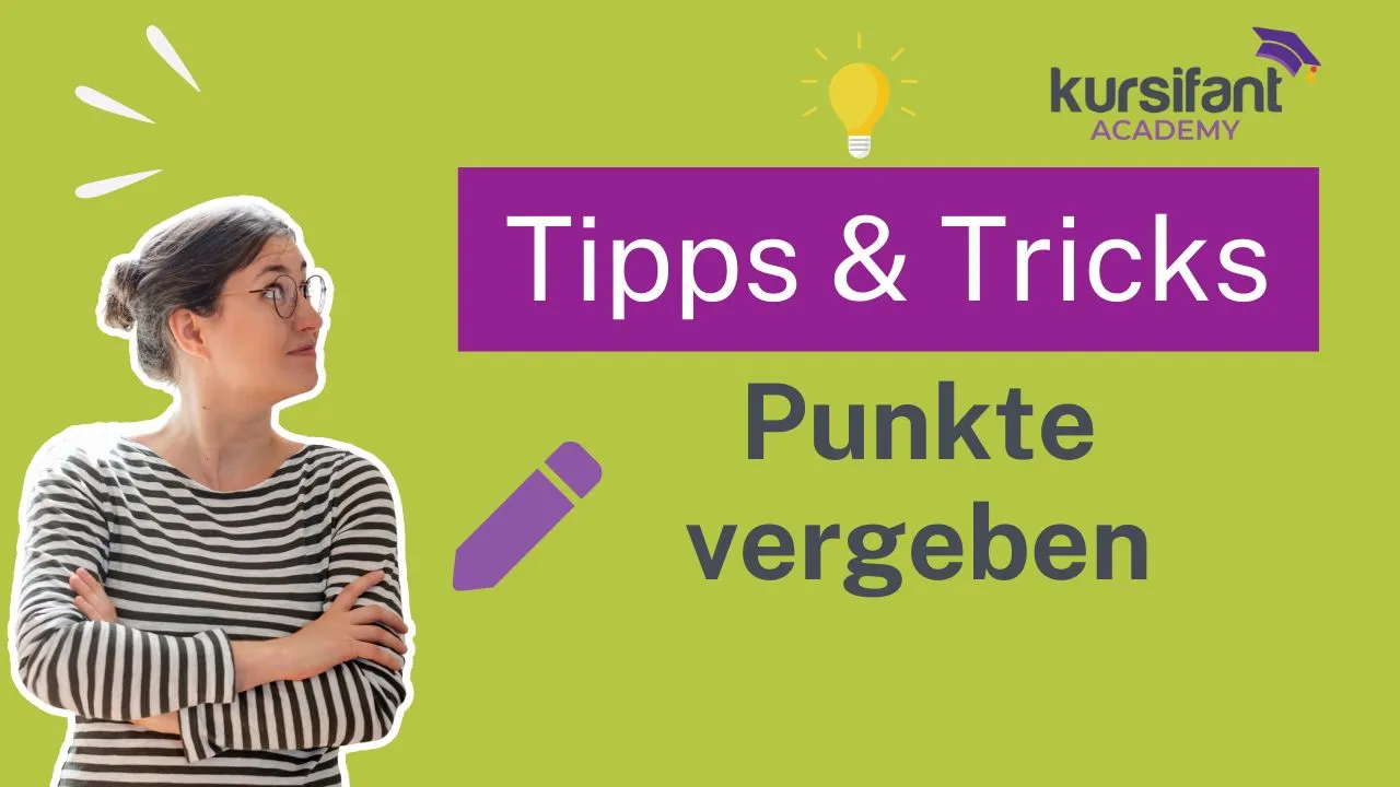 Videoanleitung: Guthabenpunkte in kursifant verwalten